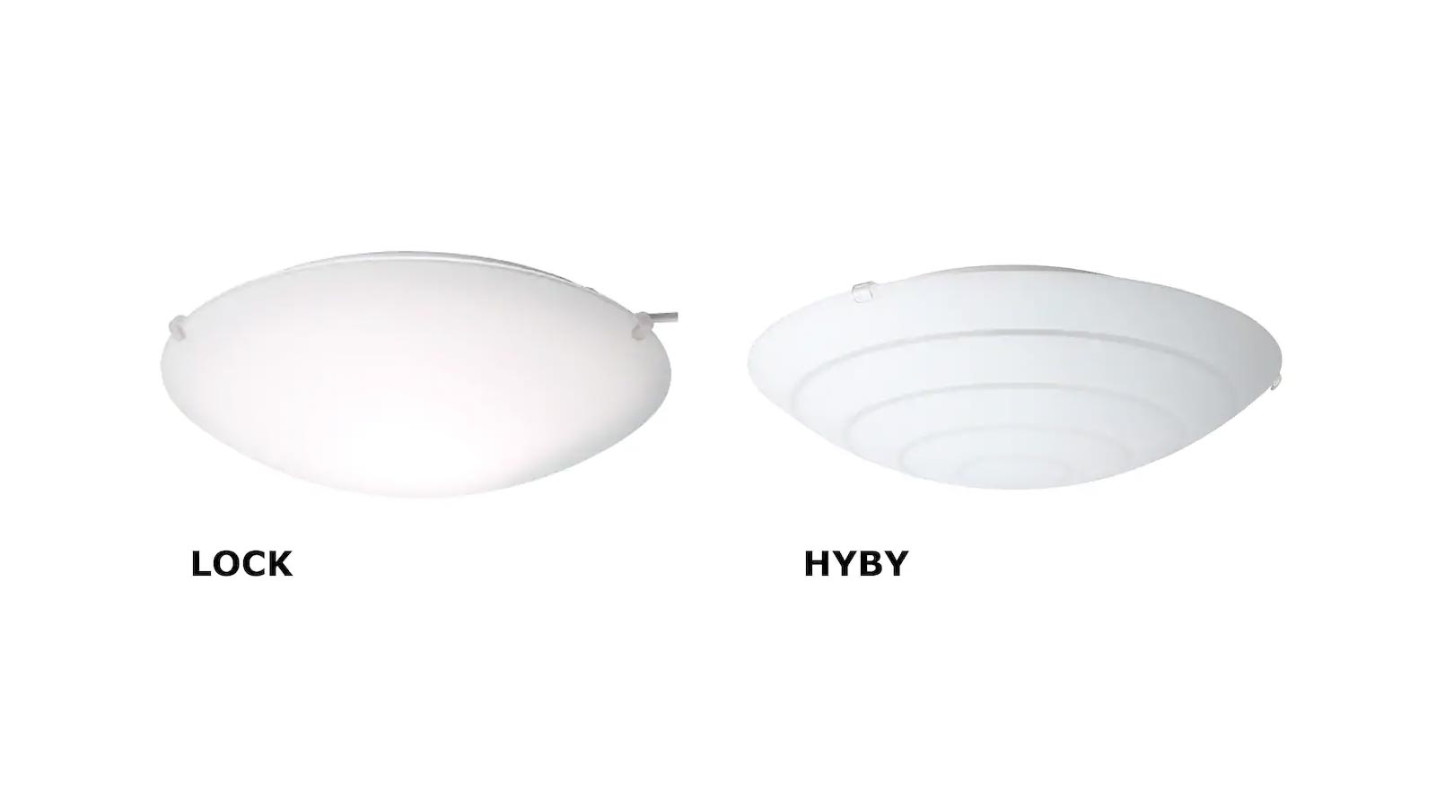 Lámpara Ikea defectuosa